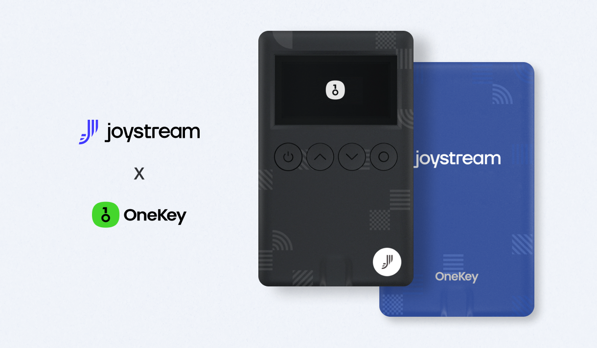 Joystream Integration with OneKey Hardware Wallet